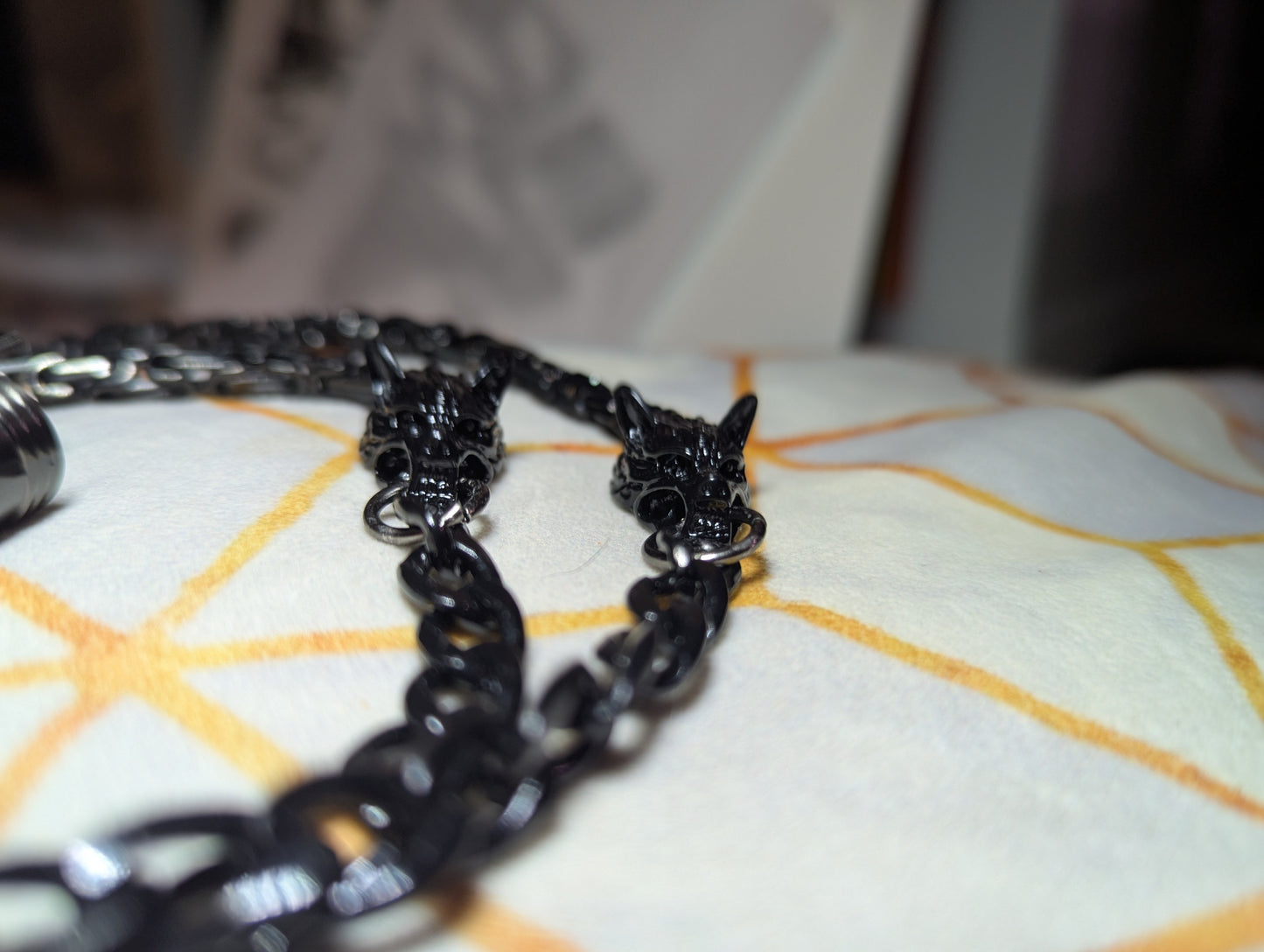 Litchain lighter pendant necklace